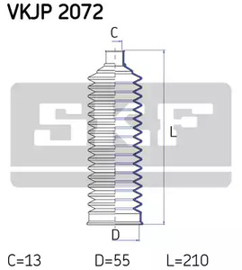 Фото VKJP2072 Комплект пыльника SKF {forloop.counter}}